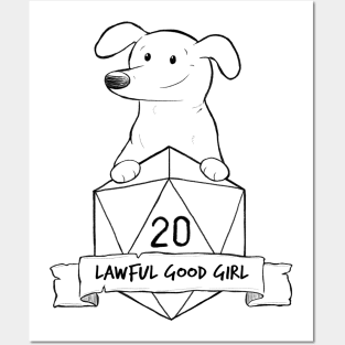 Smaller Print - Lawful Good Girl Posters and Art